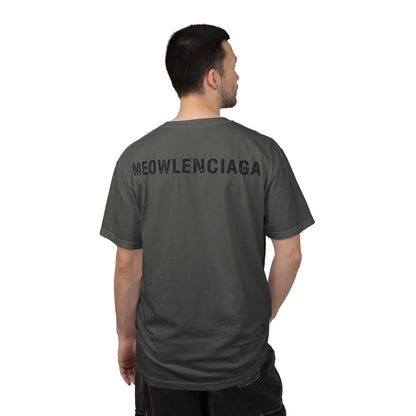 Meowlenciaga Cat Graphic T-Shirt | Streetwear Hoodie Cat Illustration