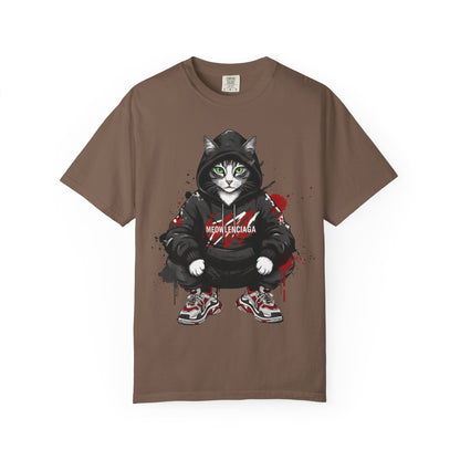 Meowlenciaga Cat Graphic T-Shirt | Streetwear Hoodie Cat Illustration