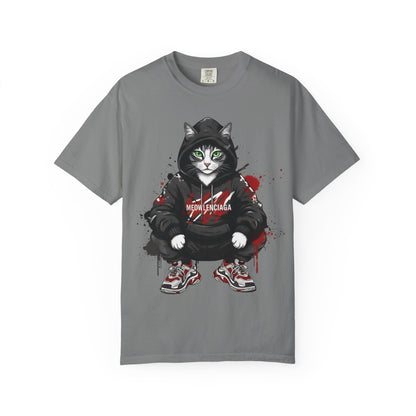 Meowlenciaga Cat Graphic T-Shirt | Streetwear Hoodie Cat Illustration