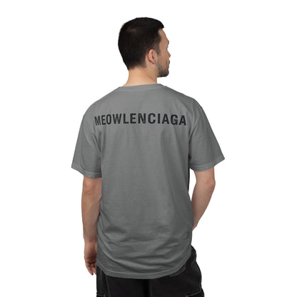 Meowlenciaga Cat Graphic T-Shirt | Streetwear Hoodie Cat Illustration