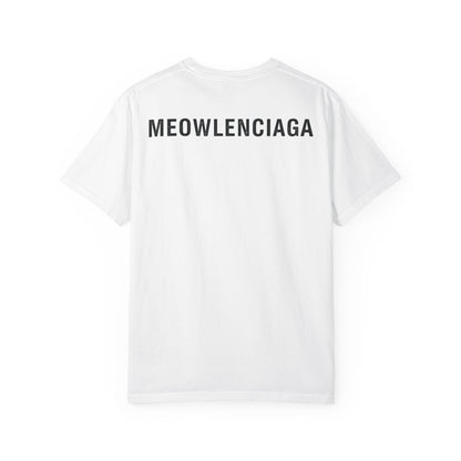 Meowlenciaga Cat Graphic T-Shirt | Streetwear Hoodie Cat Illustration